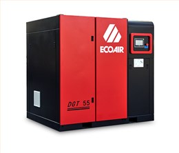 艾高DGT55无级调速两级压缩螺杆式空压机