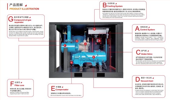 螺杆真空泵内部结构